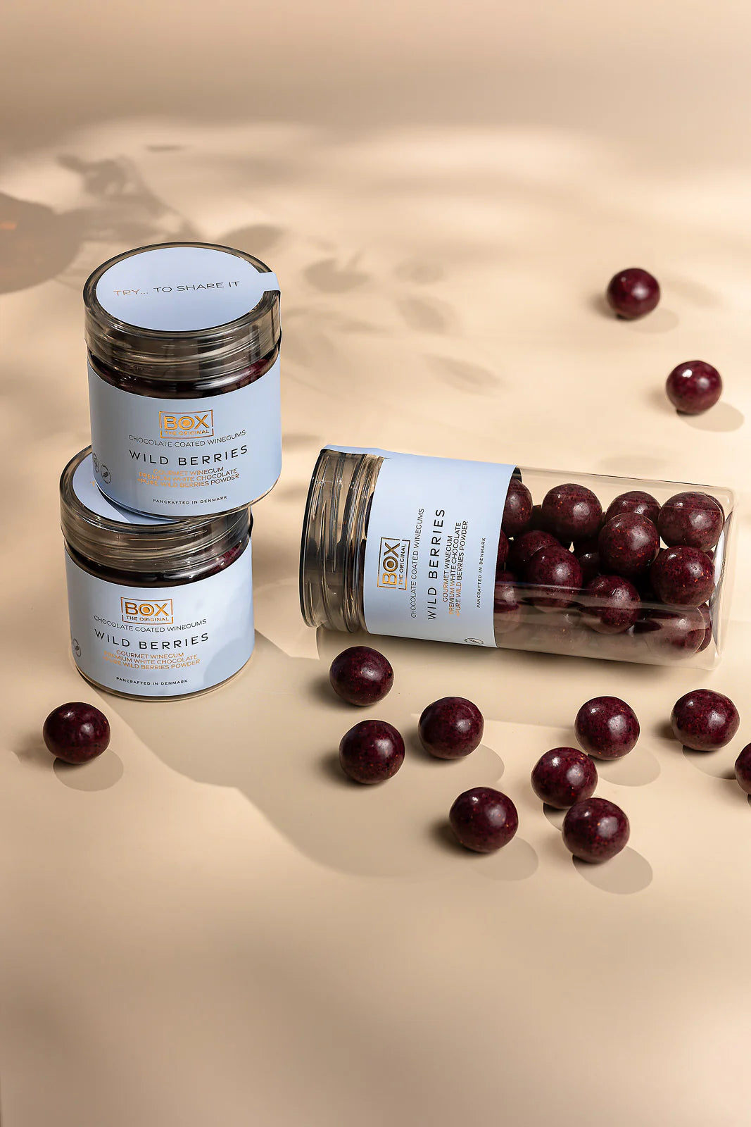 Box The Original – Hindbær og Mørk Chokolade