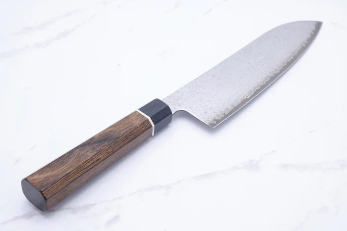 Santoku kniv, Suncraft Black, 167 mm