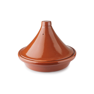 Tagine i glaceret Terracotta, Ø28