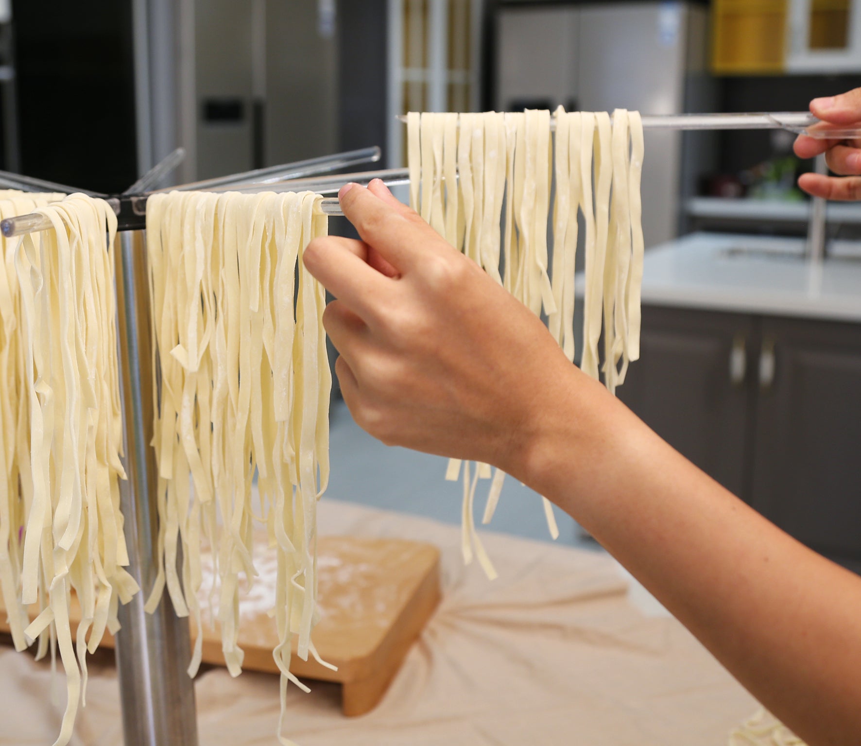 Pasta tørrestativ