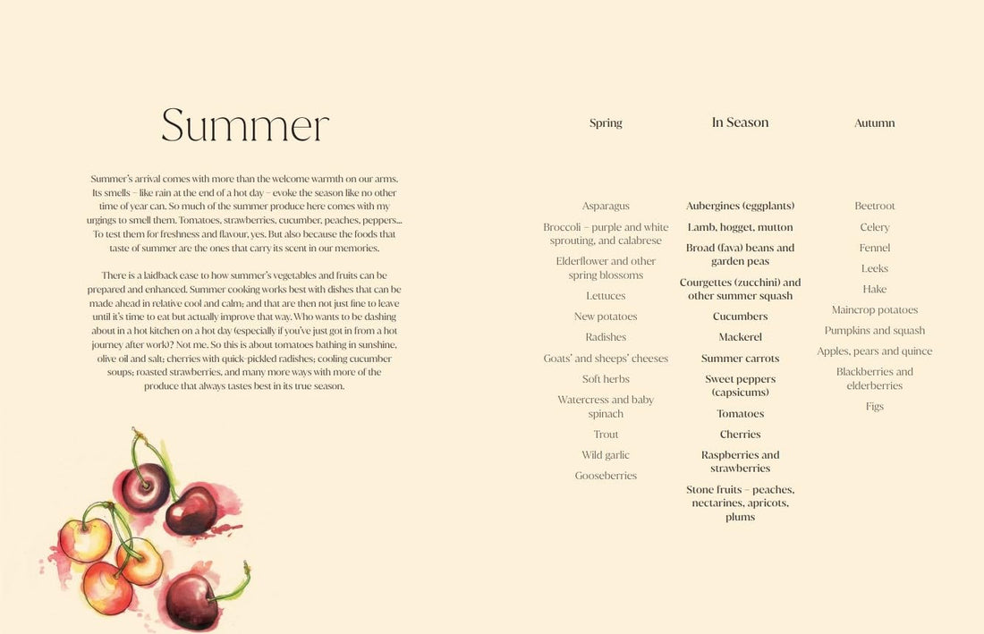 Bog: Seasoning – En sanselig guide til sæsonens råvarer og madglæde året rundt