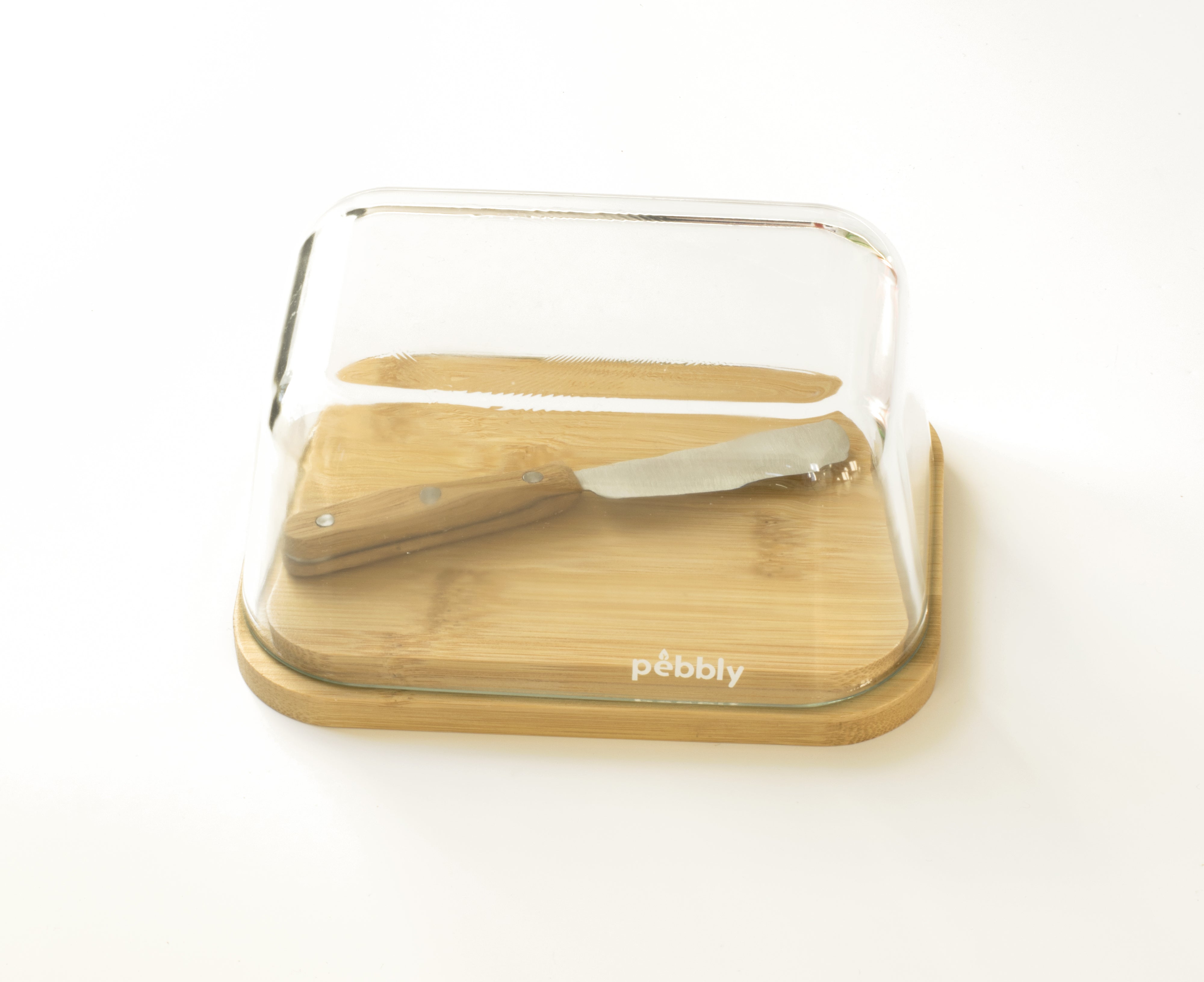 Smørklokke inkl. smørekniv