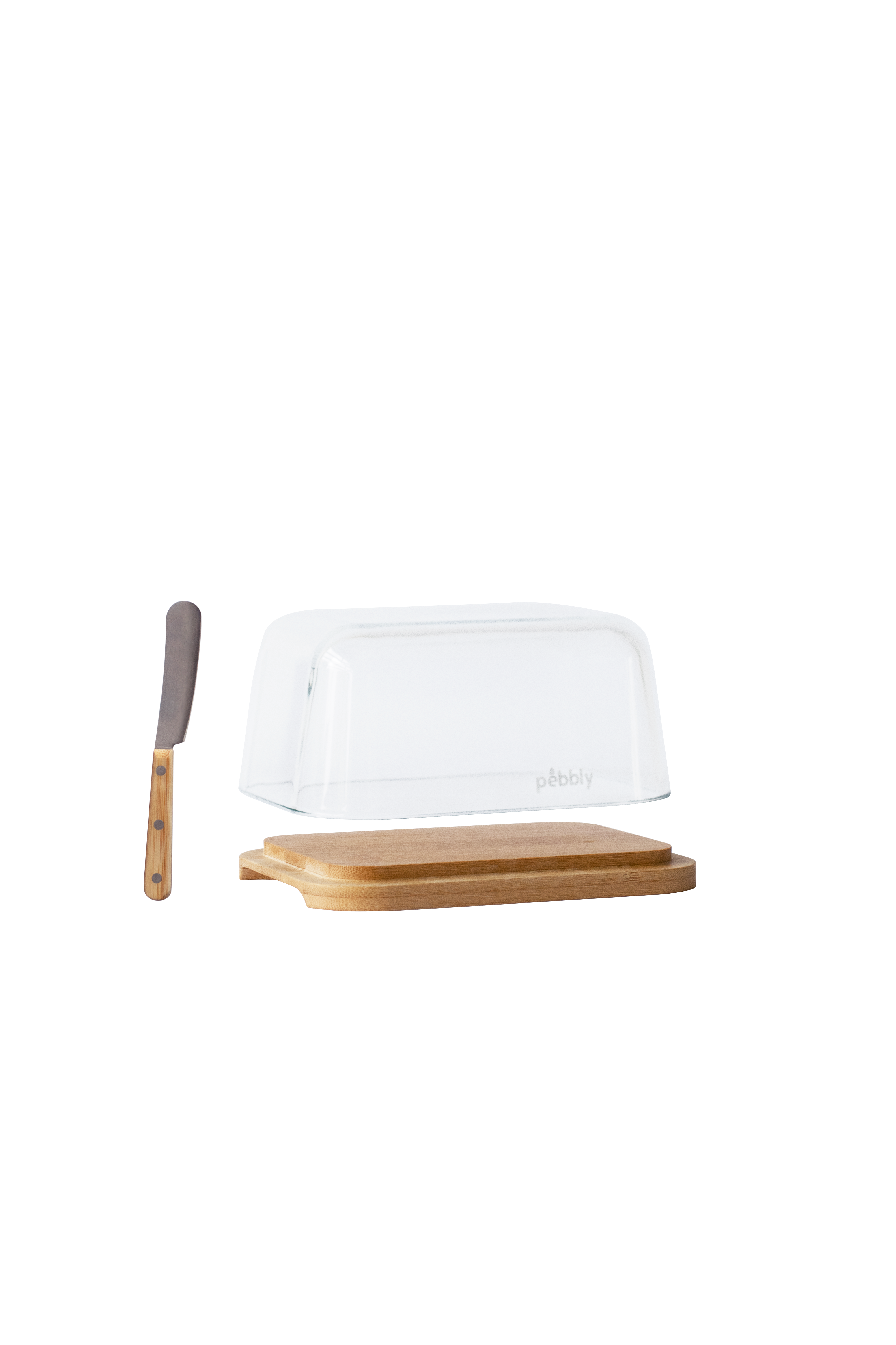Smørklokke inkl. smørekniv