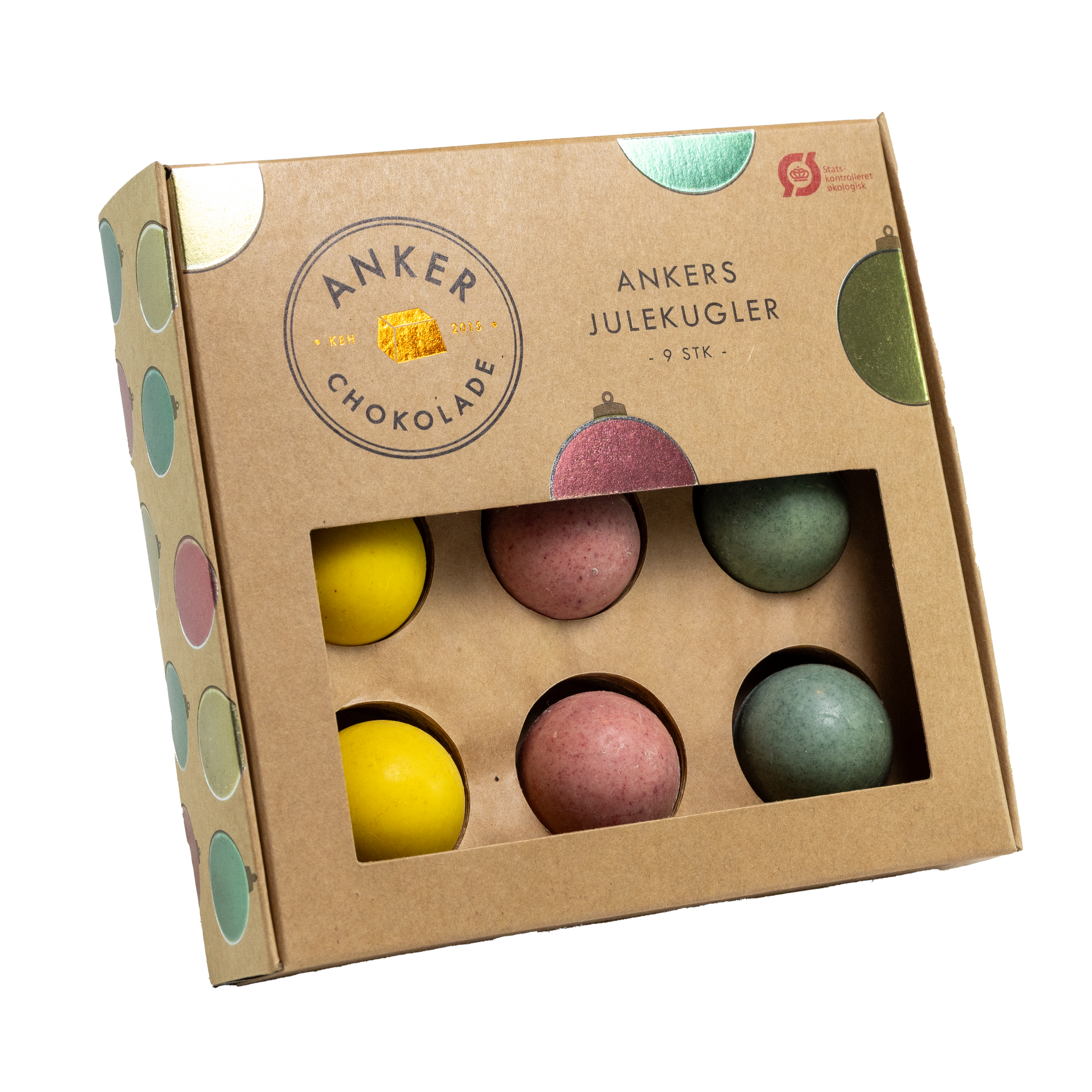 Ankers Julekugler – Fyldte håndlavede chokolader med julens smage