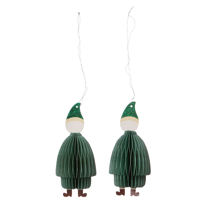 Bungalow Honeycomb Santa Forest 11 cm – 2 stk.