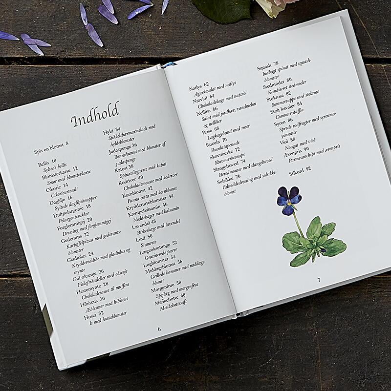 Bog, Spiselige Blomster