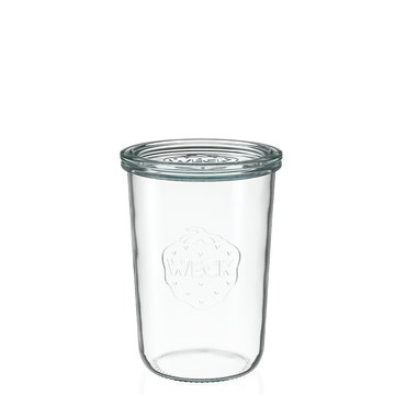 Sylteglas fra Weck inklusive låg, 750 ml