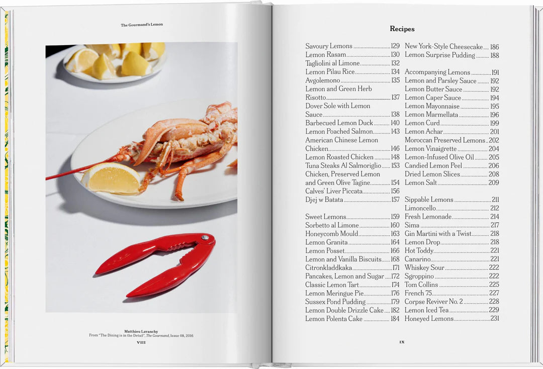 Bog: The Gourmand's Lemon : a collection of Stories and Recipes