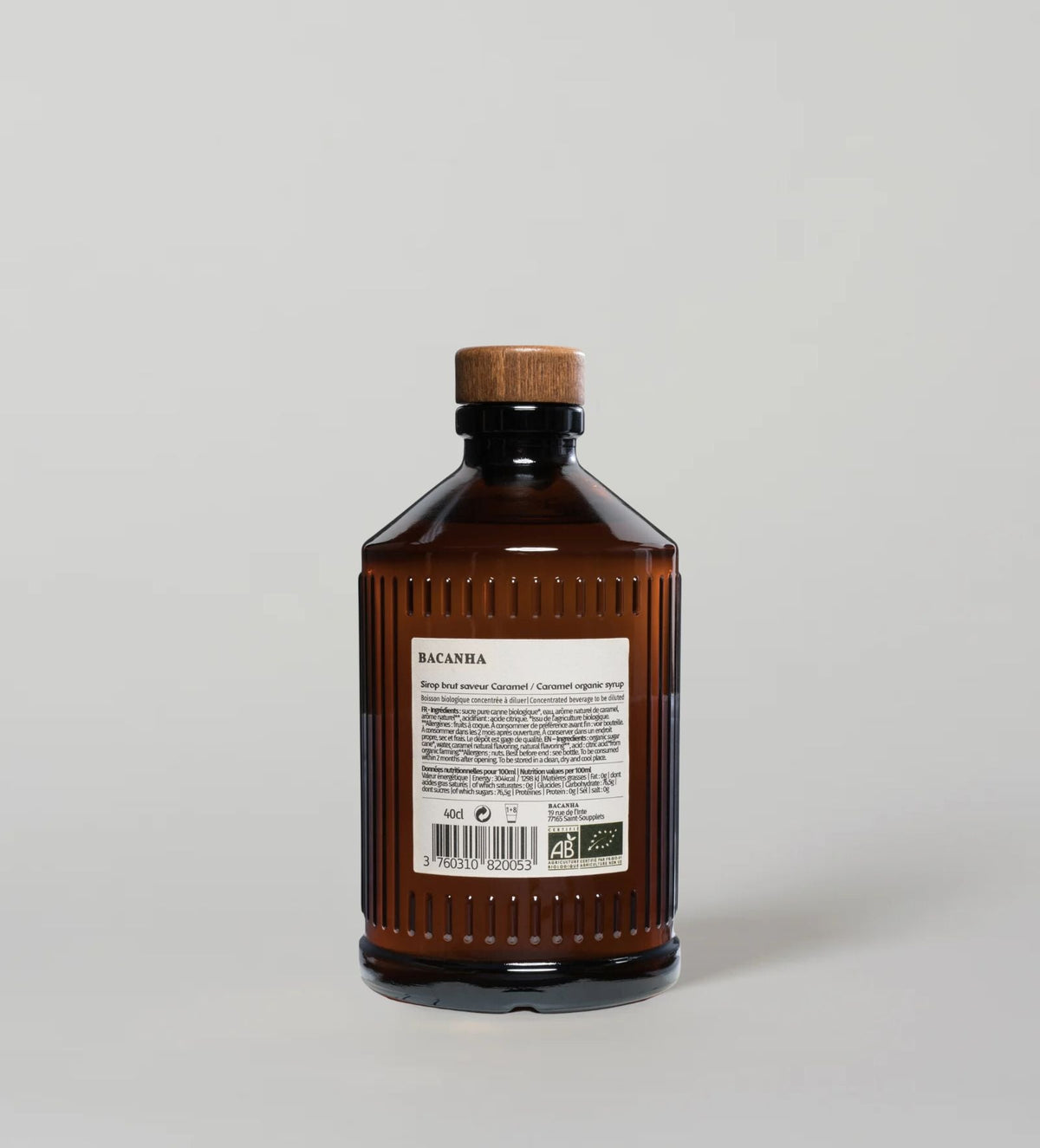 Økologisk Caramel Sirup fra Bacanha