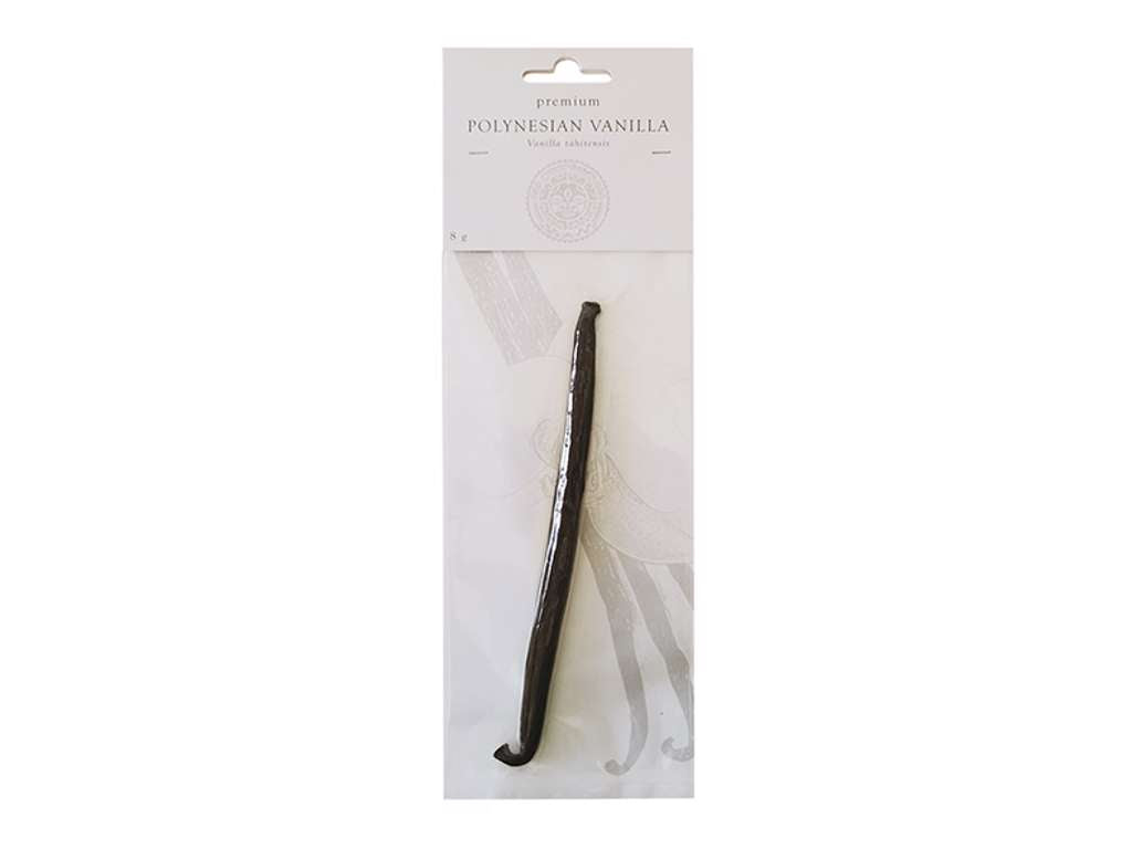 Vaniljestang, Polynesisk Premium vanilje, 8g
