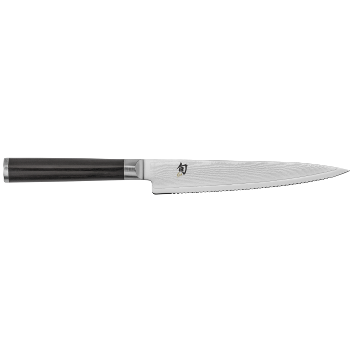Utilitykniv med bølgeskær, Shun Classic, 15 cm