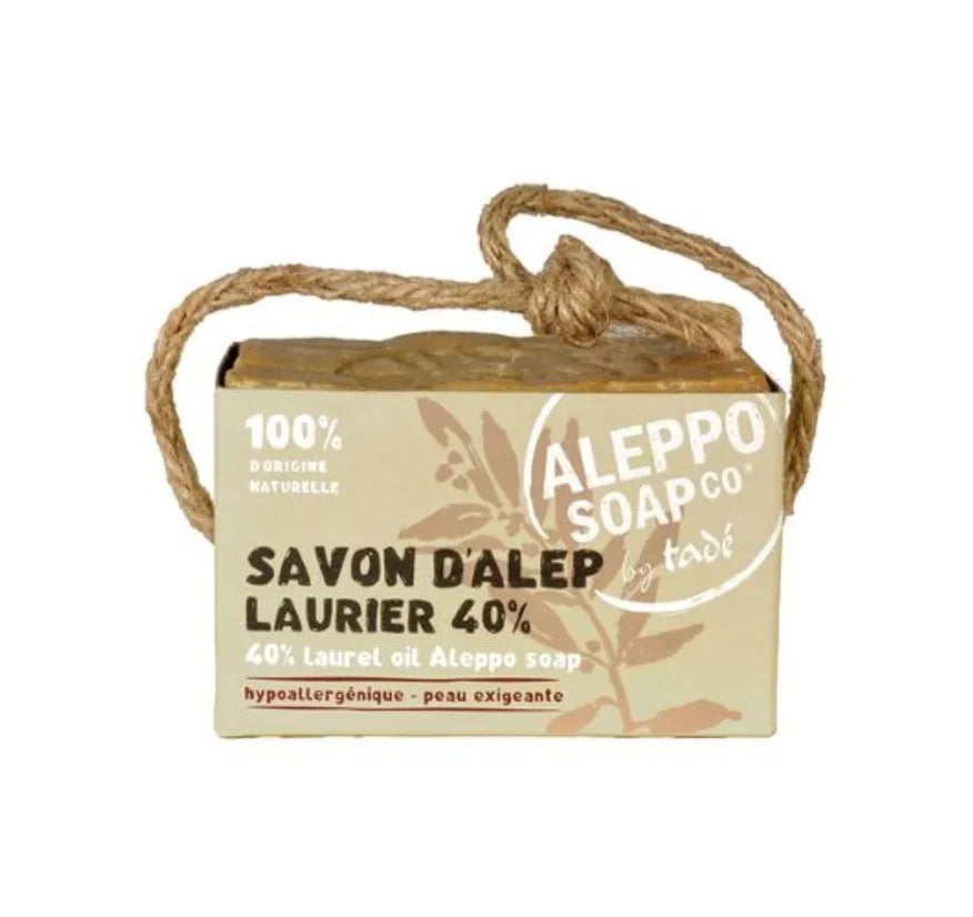 Alepposæbe, 40% laurbærolie, 190 g