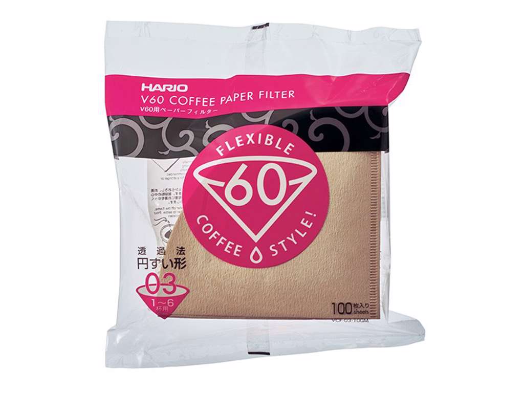 Kaffefilter, V60 Size 03 - 100 stk.