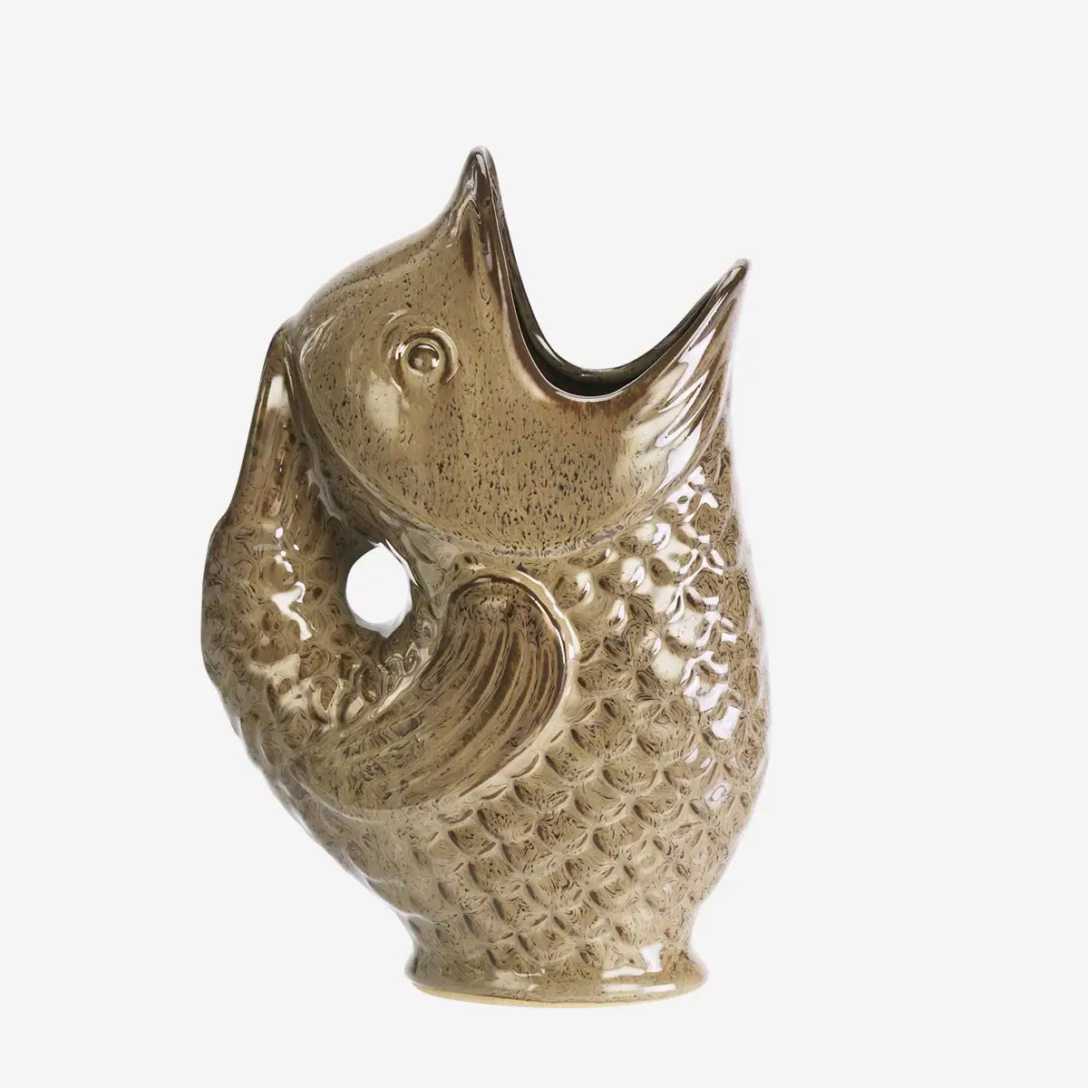 Vase i Stentøj – Fiskformet, flere farver