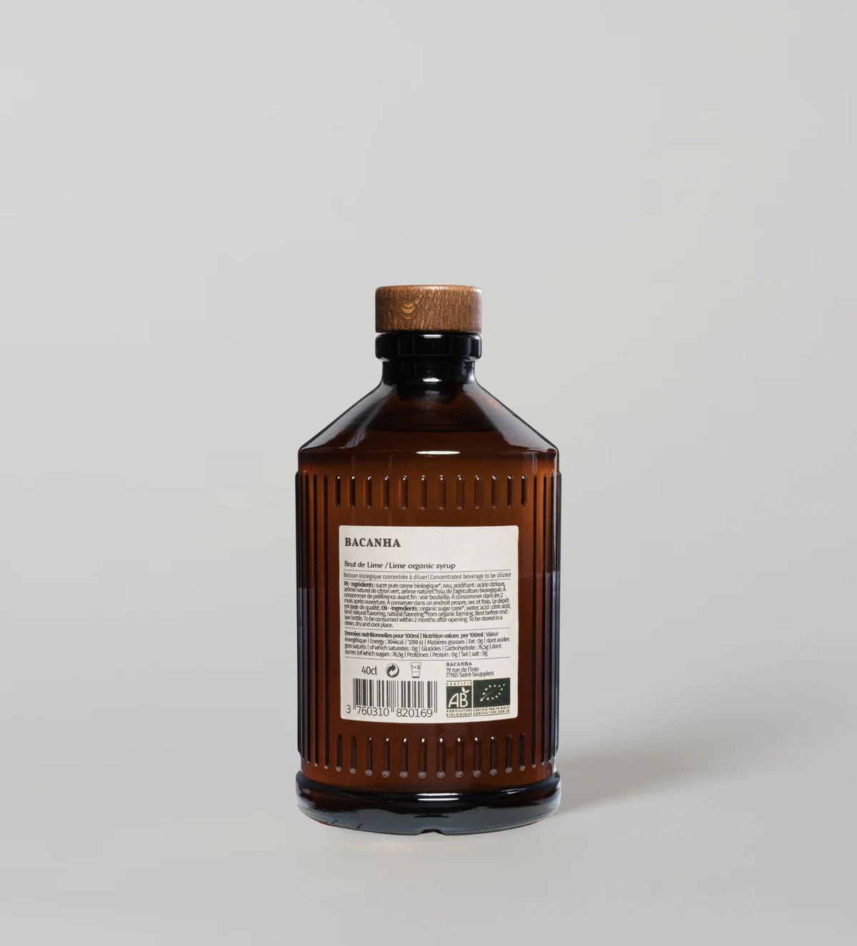 Økologisk Lime Sirup fra Bacanha