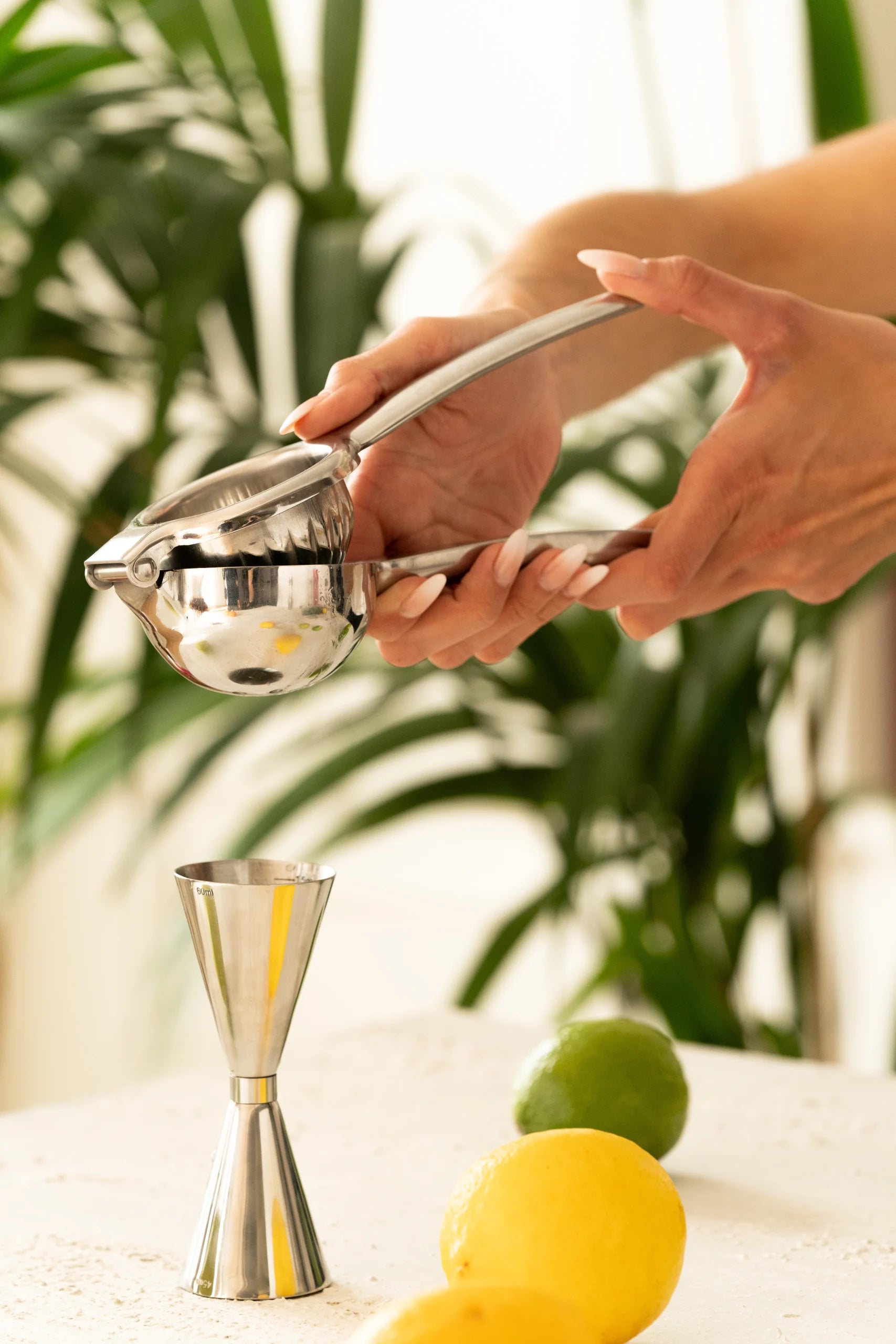 Citruspresse fra Cocktail Club i rustfri stål