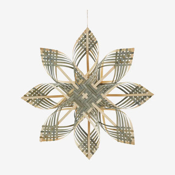 Julepynt – Julestjerne i bambus