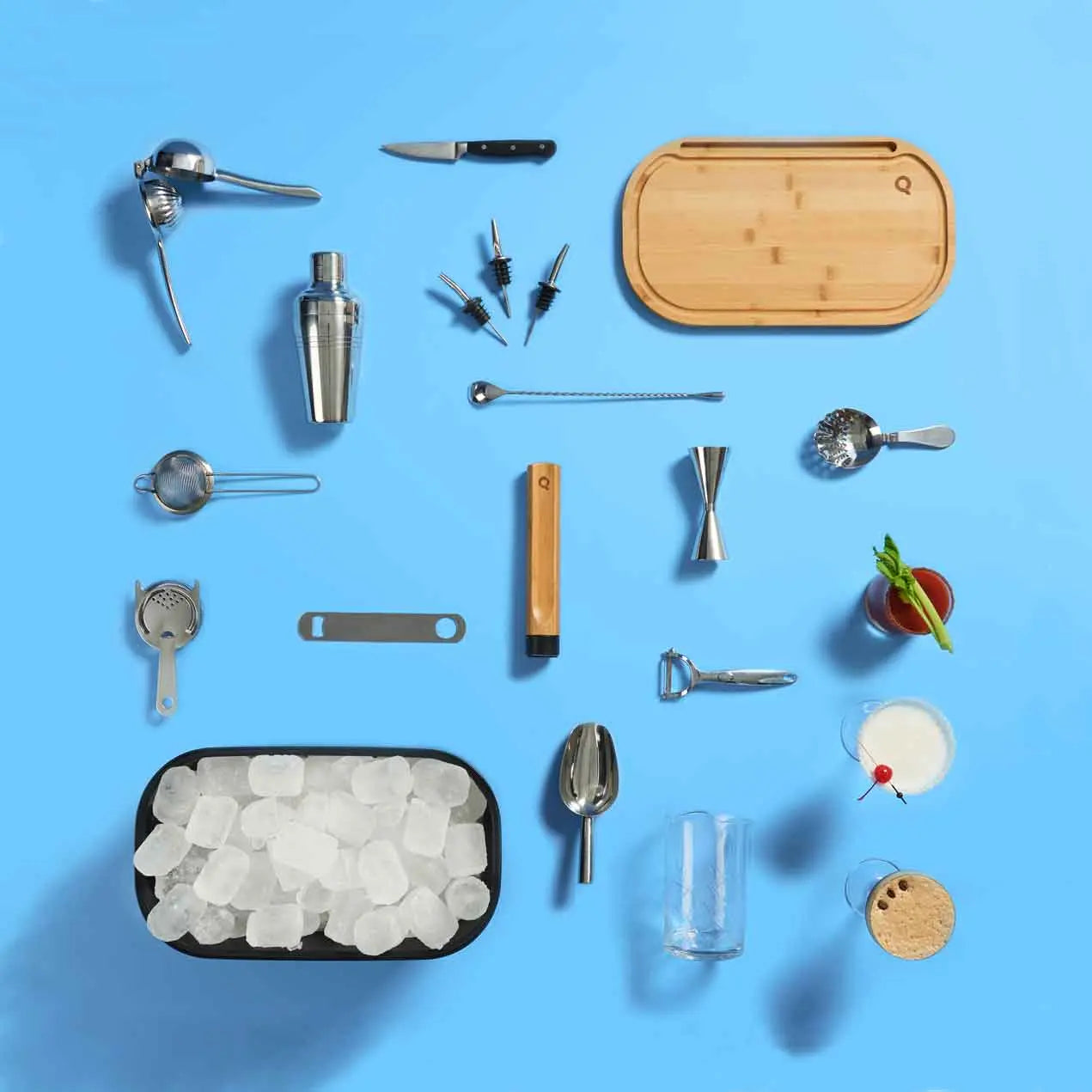 Cocktail kit - Barsæt med 17 dele fra Cocktail Club