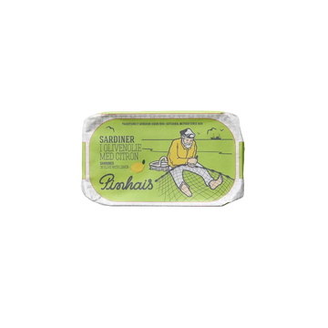Grøndals Sardiner i citron og olivenolie