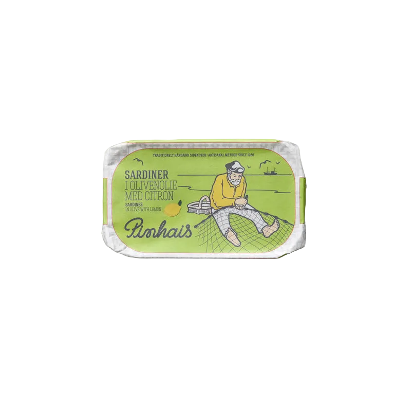 Grøndals Sardiner i citron og olivenolie